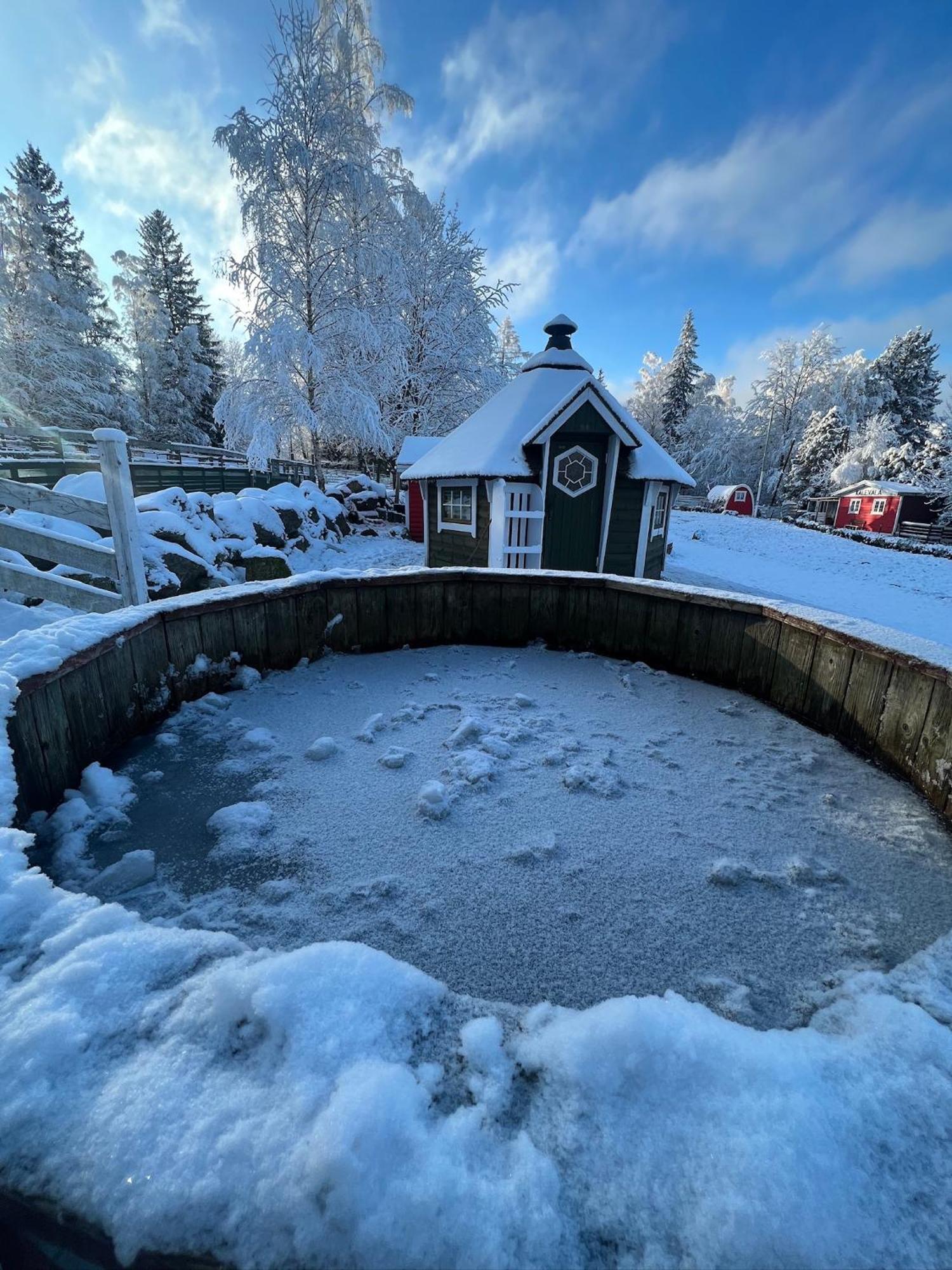 Отель Finska Wioska Kalevala Боровице Экстерьер фото